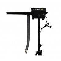 Máquina de Confeti Miniflow + Tubo flexible + Maleta de transporte rigida