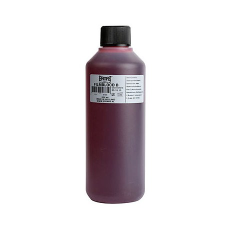 Sangre Artificial Grimas color Oscuro. 500 ml.