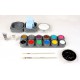 Kit de Maquillaje de Fantasía al agua Grimas Básico