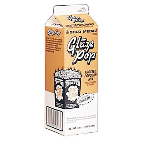 Glaze Pop. Para Hacer palomitas dulces sabor caramelo