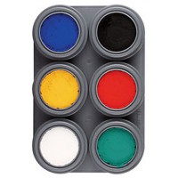 Paleta de 12 colores de Maquillaje al Agua A12