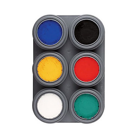Paleta de 12 colores de Maquillaje al Agua A12